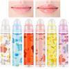 AOOWU Lip Gloss, 6 Pcs Lucidalabbra Trasparente Balsamo Idratante a Lunga Durata, Gloss Labbra Olio Labbra per Labbra Secche e Screpolate, Idratante Lucidalabbra Lip Oil Set(B)