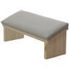 Generico Poggiabraccio Per Nails Tech - Poggiamano Per Lucidatura Delle Unghie Con Design Smussato In Pelle PU In Legno, Supporto Per Comodo E Robusto, Supporto Ergonomico Per Il Braccio | Salone Per