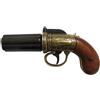 Denix Replica Revolver Pepperbox a 6 Canne (Londra 1840)