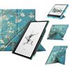 FINTIE Versatile Custodia per Boox Note Air 5 C (2025)/Air4 C/Air3 C/Air3 B/W 10.3 ePaper Tablet, Sottile Leggero Multi-angolo Cover Magnetica con Auto Sveglia/Sonno e Fibbia per Penna, Blossom