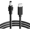 DANLIKT Starlink - Mini cavo di alimentazione USB C a DC, IP68 100 W, ingresso USB di tipo C su cavo di ricarica impermeabile con spina cava per Starlink Mini (5M/16.4FT)