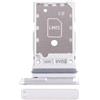 YuYue Electronic Doppia SIM Vassoio Micro SD Card Holder Slot Pin Parte di Ricambio Compatibile con Samsung Galaxy S23 Fe 5G SM-S711B Argento