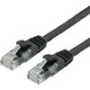 Value 21.99.1045 cavo di rete 2 m Cat6 U/UTP (UTP) Nero