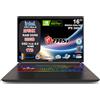 msi Vector 16 HX AI Notebook Gaming Intel Core Ultra 9 275HX, RTX 5070 Ti 12GB GDDR7, 32GB RAM, 1TB SSD, 16 QHD+ IPS 240Hz, Thunderbolt 5, WiFi 7, Tastiera RGB 24 Zone, Windows 11, AI Laptop