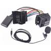 Cloudpower Cavo adattatore audio AUX con microfono esterno compatibile con Opel CD30 CDC40 CD70 DVD90, adatto per Agila 2000-2007, Antara 2006+, Astra H 2004+, Corsa 2003-2006, 2005+, C 2005+, Zafira 2005+