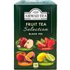 Ahmad Tea - Fruit Tea Selection | Selezione Mista di Tè Neri alla Frutta | 6 Pacchi x 20 Bustine in Alluminio | 4 Gusti Assortiti