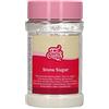 FunCakes Snow Sugar: zucchero non fondente, ottimo per decorare ciambelle, biscotti, torte, cialde, 150 g.