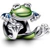 Amuefer 925 Argento Charms Braccialetto Collana Braccialetto Pendente Perle Compatibile Con Donna Charme Di Animali, Fiori, Farfalle E Cuori Regalo Di Natale