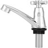 FTVOGUE Rubinetto Dell'acqua Rubinetto Singolo per Acqua Fredda per Lavabo, Lavabo, Lavandino(Croce G1/2)