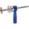 ViaGasaFamido Tagliatubi Interni, Lama in Acciaio per Utensili in Lega S2 Profondità di Taglio Regolabile da 6 Mm a 105 Mm per Tubi in PVC, con Asta di Collegamento da 1/4 Pollice per Trapani