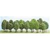 Busch Pack Of 25 Deciduous Trees (70-125mm) Oo / Ho Scenery Busch 6487