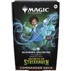 Magic: The Gathering MTG Mazzo Commander Secrets of Strixhaven Quandrix Unlimited Blu Verde