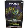 Magic: The Gathering MTG Mazzo Comandante Strixhaven Con Witherbloom Pestilence Dina BG 100 Carte