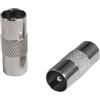 Seki 10 adattatori coassiali per antenna satellitare RG6 RG59, 10 pezzi