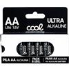 Cool Batterie alcaline AA, LR6, Cool (confezione da 8 pezzi)