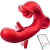 GQTYBZ Vibratoreper Professionale 10 Vibrazioni 10 Batta Può Anche Essere Inserito Nella Vagina per Stimolare Vibratore Donna Vibrator Sextoysys Succhia Clitoride per Squirt lecca Clitoride Femminile
