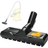SZBYH Bocchetta per Kärcher WD3, WD4, WD5, WD6, 35mm Bocchetta a Secco di Ricambio per Kärcher, Ricambi per Bocchetta di Pavimento per Aspirapolvere, Accessori per Aspirapolvere, Accessori per Pulitore a