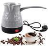 BORDEAG Caffettiera elettrica da 500 ml, macchina da caffè turco, 220 V, a induzione, caffettiera turca, caffettiera elettrica turca, per casa, ufficio, viaggi (B)