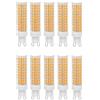 Generic Lampadine LED G9 12W Sostituzione 100W Risparmio energetico Senza sfarfallio Non dimmerabile 1200LM Per illuminazione domestica lampadari plafoniere camera letto cucina(Natural White 4000K,10pack)