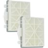 vhbw 2x filtro compatibile con Kärcher CV 38/2, CV 30/1, CV 38/2 Adv, CV 48/2 Adv, CV 38/1, CV 48/2 aspirapolvere - filtro HEPA nero/bianco