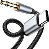 yootech Cavo da AUX a USB C, Cavo jack stereo da USB C a 3,5 mm per iPhone 17 16 15 Pro Max, per Samsung Galaxy S21 S20 Ultra Note 20/10, da tipo C a jack audio da 3,5 mm per autoradio, cuffie, altoparlanti