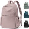 WEPLAN Zaino Scuola Media Superiore Ragazza Ragazzo, Zaino Università Lavoro Donna Uomo, Zainetto Porta PC 14 Pollici Impermeabile, Zaini Scuola Casual Donna Backpack,G3-Rosa-Viola