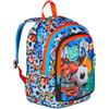 SJ GANG STYLE JAM GANG Zaino Scuola Advanced, Multicolore, Doppio Scomparto e Tasca per Borraccia, 29 L, Zaino Scuola Elementare, Zaino Bambino