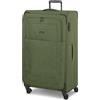 REDOLZ trolley XL jumbo check‑in extra grande 4 ruote | valigia morbida con serratura TSA | 90 × 52 × 30 cm capacità 126 L leggera 4,3 kg per donna e uomo - Essentials 12