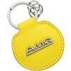 Mercedes-Benz AMG Classic Portachiavi in pelle e acciaio inox Mercedes-AMG Heritage, Amarillo, S