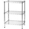 Scaffale 3 Ripiani 60x45x90 cm in Metallo Cromato Tosini