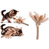 Flamingo Giochi per gatti - Texu bastone marrone - Marrone - 21,5 x 7 x 2 cm - Flamingo