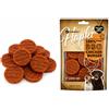 Flamingo Snack per cani - Bastoncini per cani - Hapki Mini Burger con pollo - Senza glutine - 85 g - Flamingo