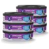 Litter Genie LitterLocker, confezione da 6 ricariche, pellicola speciale originale con barriera antiodore garantisce 100% protezione dagli odori, cassetta da 2 mesi