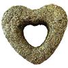Croci Euphoria - Gioco per Gatti a Base di Erba Gatta, a Forma di Cuore, con Catnip Attrattivo per Felini e Cuccioli, 7 cm