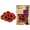 Flamingo Snack per cani - Bastoncini per cani - Hapki Anelli di merluzzo con anatra - Senza cereali - 85 g - Flamingo