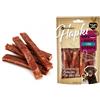 Flamingo Snack per cani - Bastoncini per cani - Hapki Strisce con anatra e merluzzo - Senza glutine - Senza cereali - 85 g - Flamingo