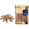 Flamingo Snack per cani - Bastoncini per cani - Hapki Strisce di sushi con oca & pesce - Senza cereali - 85 g - Flamingo