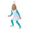 Funidelia | Costume da Puffetta Ufficiale per Bambina Taglia 5-6 Anni The Smurfs, Cartoni Animati, I Puffi, Nano - Azzurro/Blu