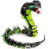 QLT QIAOLETONG Set di mattoncini meccanici di serpente da costruzione, idee Kobra Animale, compatibile con Lego, regalo STEM per adolescenti e adulti (689 pezzi)