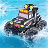 PENGBU RC Monster truck telecomandato, auto telecomandata a partire dai 6 anni, rotazione a 360°, truck mostro telecomandato con luce, verticale, capofitto, 2,4 G, veicolo anfibi Monster Truck telecomandato Rc