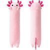 shownicer Peluche Axolotl Cuscino, Kawaii Axolotl Giocattolo Morbido, Animali di Peluche, Bambola di Peluche, Regalo per Bambini Ragazza 3+ Anni (Rosa, 90cm)