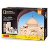 CubicFun Puzzle 3D India Taj Mahal con National Geographic Libretto di Fotografia, 87 Pezzi