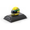 Minichamps 540308512 - Casco Ayrton Senna First F1 Win 1985 - Scala 1/8 - Modello in Miniatura da Collezione