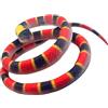 Generic serpente di gomma - rettile da giardino, giocattolo da snake per esterni, design flessibile, 70 cm, durevole, con texture realistica, per decorazione di Halloween, controllo degli uccelli, T