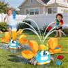Kssvzz 3-in-1 Giochi da Giardino da Esterno, Irrigatore per Bambini Forma di Granchio con Prendi la Palla e Lancia, Regalo Creativi per Bambino, Il Giocattoli Estivo Perfetto per Bambini 3 4 5 6 7 8 9 Anni