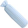 UICMNSI Cuscino Rotondo In Cotone, 10X40/20X120 Cuscino A Rullo Lungo, Supporto Lombare, Cuscino Cilindrico con Fodera Rimovibile, per Dormire/sedia/auto/divano(8,10x40cm/4x16in)