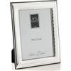 ARTÉ 20x25 Cornice per foto, Made in Italy, elegante placcata in argento, Silver Plated antiossidante, Bellissima cornice in Silver Plated con retro in legno mogano 115Z/20x25
