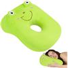 AOOSA Cuscino per piercing, grazioso e comodo rana piercing pillow | ergonomico cuscino da scrivania per donne e ragazze, morbido pisolino pillow in aule, uffici, biblioteche, aeroplani, verde