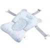 Dajiopao Riduttore Vaschetta Bagnetto Neonato, Cuscino Di Supporto Antiscivolo Regolabile Per Vasca Da Bagno, Accessorio Per La Cura Del Bambino Con Fibbie E 3 Cinture Di Sicurezza