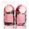 Qingbei Rina Estate 2 Sacchetti Potpourri Rose, 90 g Decorativo Fiore Secco, Decorazione per la Casa, Contenitore per Profumo, Vaso Decorativo